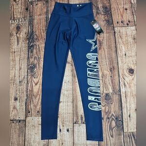 Zubaz NFL Women's Dallas Cowboys Logo Print Legging Bottoms Size XS NWT